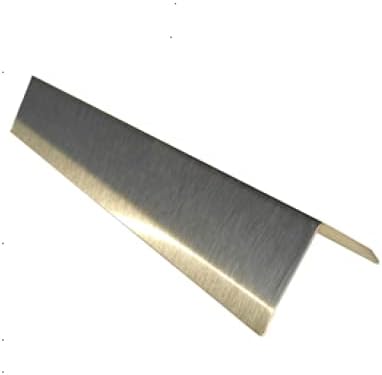 1 1/2' x 1 1/2' x 48' Stainless Steel Corner Guard, Includes Adhesive, Pack of 10 Units