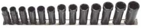 H.b. Products Inc TSCD3813B 13 Piece 3/8 Drive Deep Turbo Socket Sae/ Metric Set