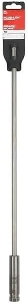 2Pk 48-20-6945 for Milwaukee 18' Small Profile Rotary Hammer Extension - Length 0.88' Width 0.88' Height 19.50' Silver