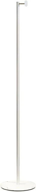 Retail Clothing Rack, Heavy Duty Garment Rack Display Stand, Metal Clothing Store Hanging Floor Standing Hanger Storage Shelve, Single Clothing Display Rack ( Color : Silver , Size : 32x170cm )