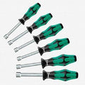 Wera 395 HO/6 SZ Kraftform Plus Hollow Shaft Nutdriver Set