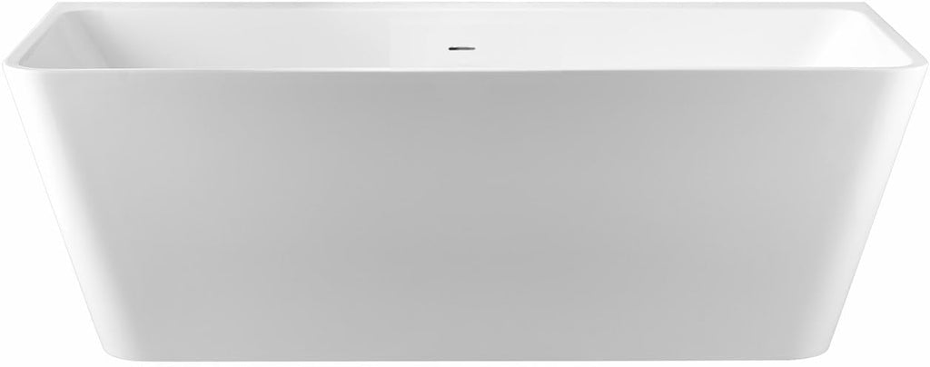 Vintage Tub & Bath Axton 59 Inch Acrylic Double Ended Freestanding Bathtub Package