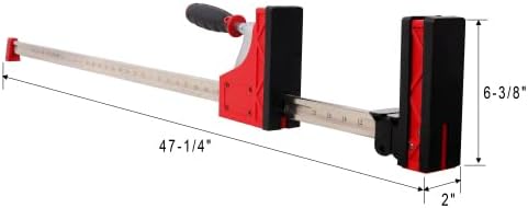 12PCS Parallel Clamp Kits, 24' Clmap(2pcs)+40' Clmap(2pcs)+Bench Dogs (4pcs)+Framing Blocks(4pcs),for Woodworker Tools,DIY