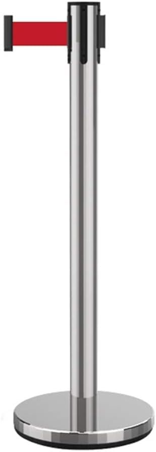 Heavy Duty Rope Barrier for Crowd Control, Queue Management in Retail, Airports, Events - Premium Quality, Elegant Design, Easy Setup, Durable Stanchions