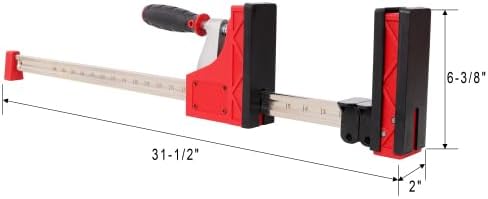 12PCS Parallel Clamp Kits, 24' Clmap(2pcs)+40' Clmap(2pcs)+Bench Dogs (4pcs)+Framing Blocks(4pcs),for Woodworker Tools,DIY