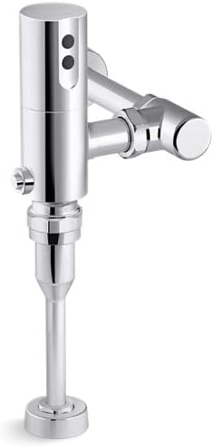 Kohler K10UH00G20-CP Mach Tripoint 0.5 GPF Touchless Urinal Flushometer Polished Chrome