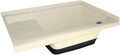 ICON 00475 Sit-in Step Tub TU500RH - Right Hand Drain, Colonial White