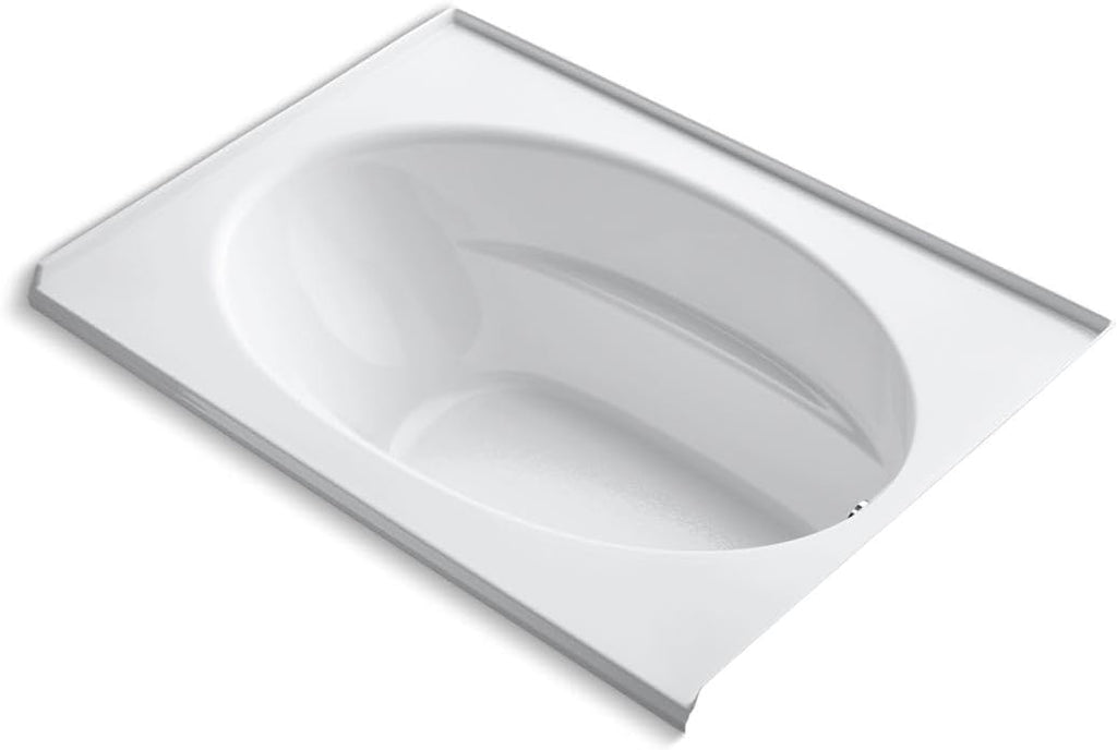 Kohler K-1113-R-0 5 ft. Drop-In Acrylic Soaking Bathtub w/Right Hand Drain White