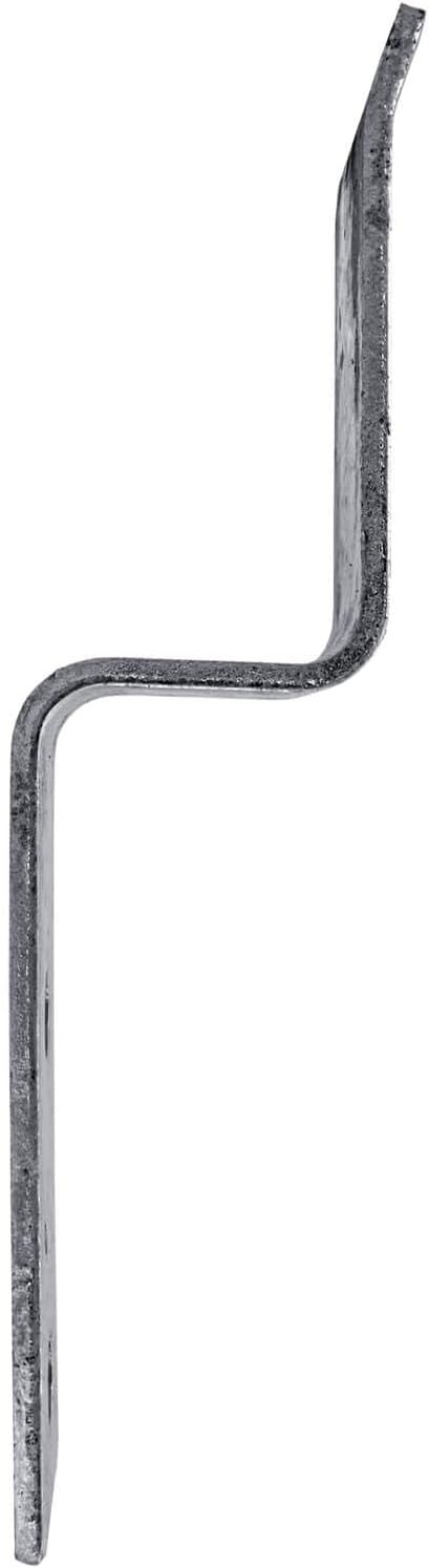 Barn Door, Gate or Door - Drop Bar Lock Brackets - Made of Galvanized Pressed Steel to Resist Rust - CASE Qty 25
