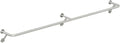 Clothing Rack Wall Mounted Garment Rack, Heavy Duty Stainless Steel Creative Clothes Rail Hanging Rod, Boutique Clothes Store Display Shelf, 8 Size,160cm