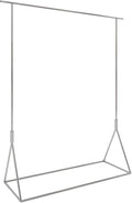 Garment Rack Heavy Duty Clothing Rack For Hanging Clothes, Load 300 LBS, Modern Commercial Clothes Rail For Boutique Retail, Stainless Steel Single Rod Coat Rack For Bedroom, Silve(Size:120X40X160CM)
