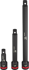 3 Pc. For Milwaukee Tool 49-66-6715 Shockwave Impact Duty 1/2 In. Drive Extension