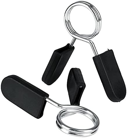 2Pcs 28/30/50MM Collars Barbell Collar Lock Dumbell Clips Clamp Weight Lifting Bar Gym Dumbbell Fitness Body Building (Size : 5cm) (5cm)