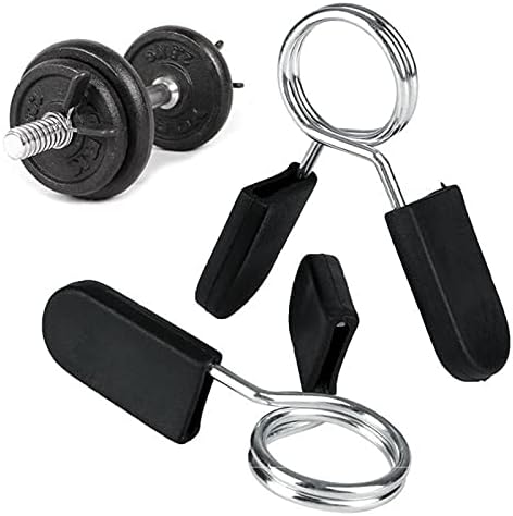 2Pcs 28/30/50MM Collars Barbell Collar Lock Dumbell Clips Clamp Weight Lifting Bar Gym Dumbbell Fitness Body Building (Size : 5cm) (5cm)