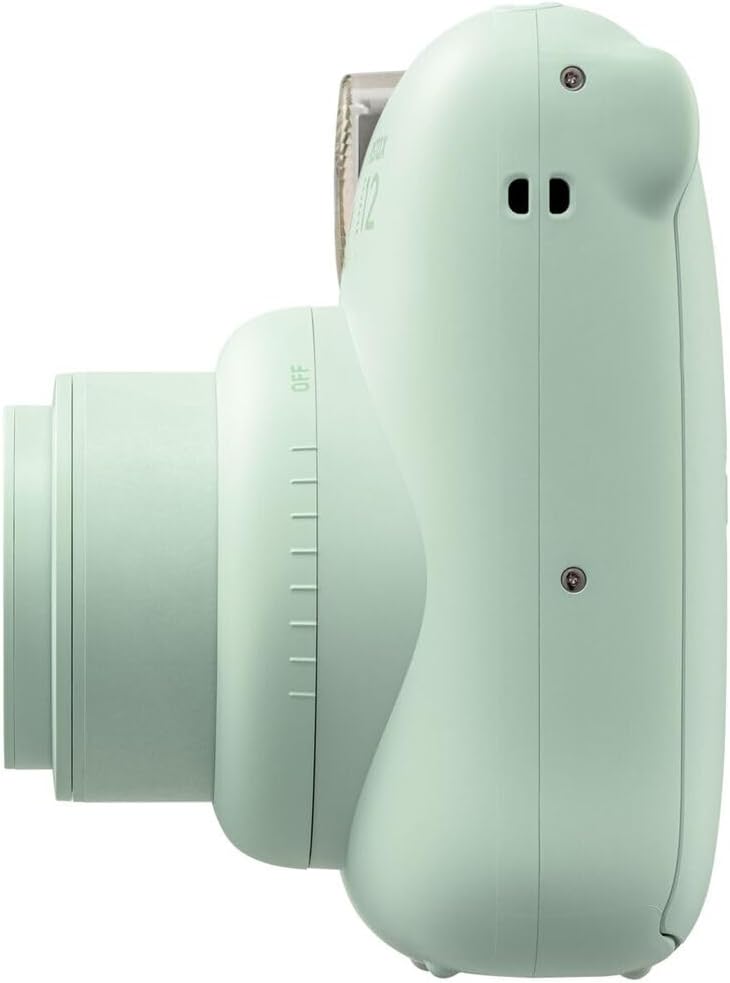 FUJIFILM INSTAX MINI 12 Film Camera Mint Green Bundle with Instant Film- 80 Photo Sheets with Camera Case and Accessories Ideal Gift for Kids, Teenage Girl & Adults