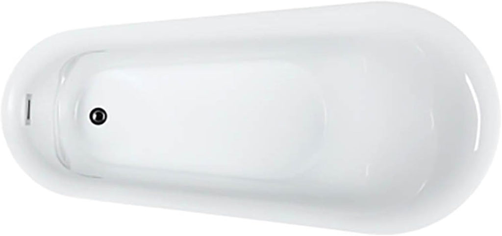 BA6519 Arezzo 67 inch Freestanding Bathtub in Glossy White