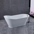 Melun 67 inch Freestanding Bathtub in White