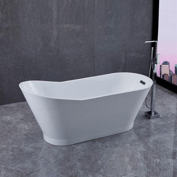 Melun 67 inch Freestanding Bathtub in White