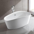 Grasse 67 inch Freestanding Bathtub in White