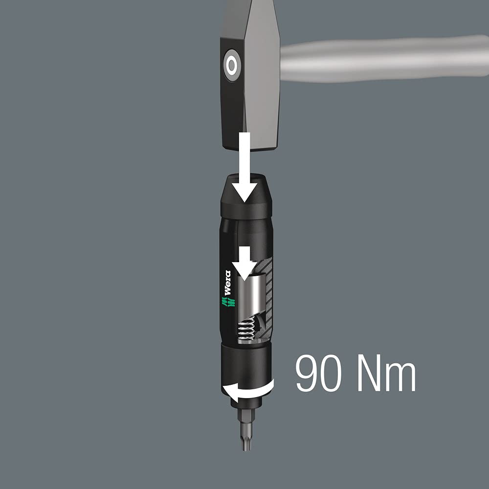 WERA 05072017001 2090/17 Impact Driver Set, 90 Nm