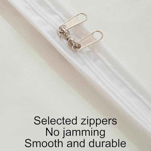 Extra Large 59' Garment Bags with Clear PEVA Cover, High Rack Design for Double Pole Hangers, Ideal for Clothing Storage & Protection (150x90x150cm)