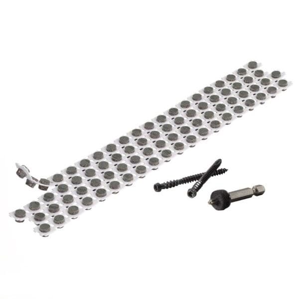 Fastenmaster Collated Cortex Hidden Plug Fasteners for Trex Decking – Island Mist (100 ln/ft)