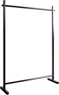 Garment Rack Heavy-Duty Clothes Rail For Bedroom, Home And Retail Store, Load 300 LBS, Large Capacity Metal Clothing Rack For Hanging Clothes, Easy To Assemble Coat Rack, Black(Size:120X40X160CM)