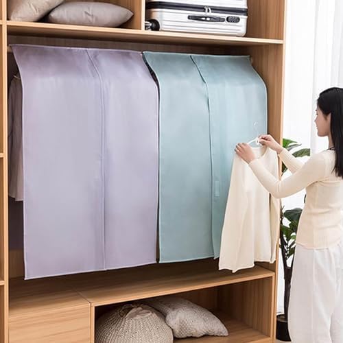 Heavy-Duty Dustproof Garment Bags - Protective Clothes Covers for Travel & Home Storage, Perfect for Suits, Dresses & Coats, Keep Clothing Fresh & Organized