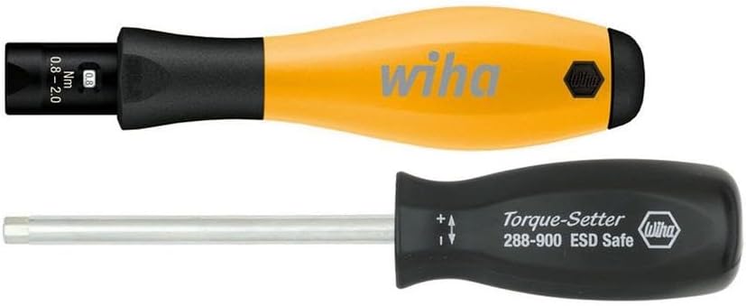 Wiha 2882406001'- S ESD Torque Screwdriver, Multi-Colour, 0.1-0.6 N m