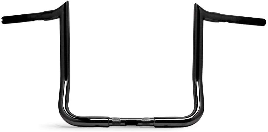 Paul Yaffe's Bagger Nation MBB125-8 B Black 8' Bagger Monkey Bars Handlebar (for 1986-2013 Harley-Davidson FLH Touring Models, 1-1/4')