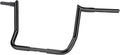 14' Rise Ape Hanger Handlebar 1.25' Fat 1' Clamp Handle bar Motorcycle Miter Meathook Bars Replacement for Harley Touring Model 1986-2023 Street Glide Electra Glide Classic Ultra Limited