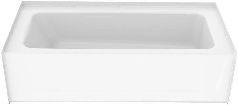 6030CTR 5 ft. Right Hand Drain Soaking Tub in White
