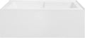Reims 60' x 32' Right-Hand Drain Drain Alcove Tub with Corner Apron