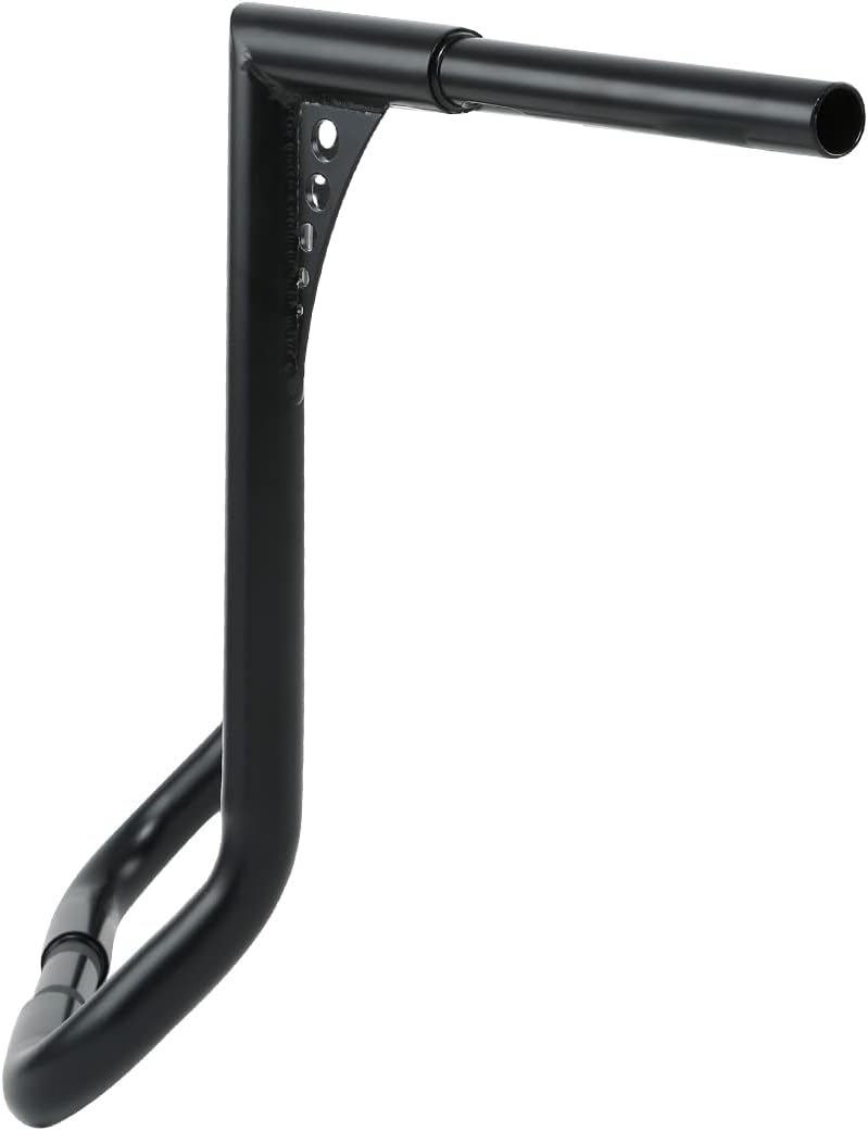 TCT-MOTORPARTS 18' Rise Ape Hangers Bars 1-1/4' Handlebars Fit for Harley Touring Electra Street Glide, Ultra Limited and Tri Glide models, Dressers, Baggers