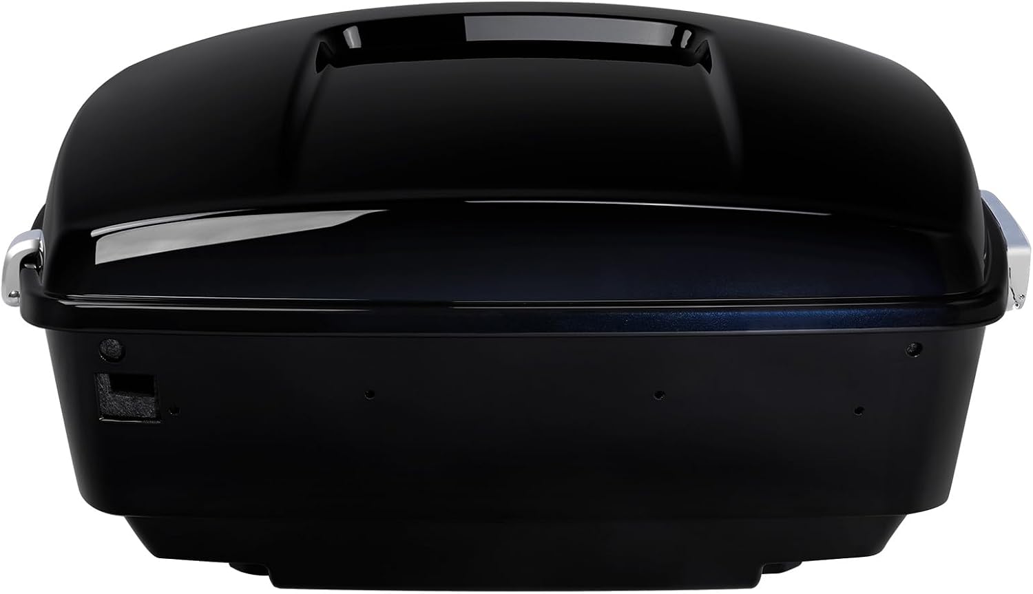 TCMT 13.7' King Motorcycle Trunk Box W/Latch Key Fit For Harley 2014-2025 Touring CVO Road King Road Glide Street Glide Electra Glide Ultra Limited Midnight Blue