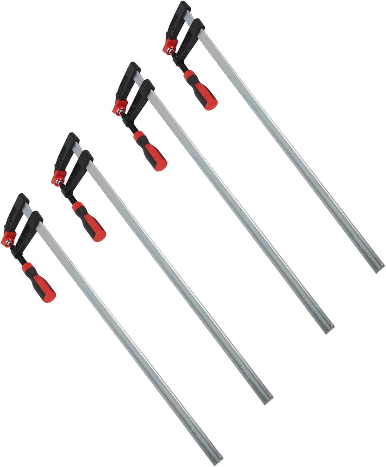 Heavy Duty F Clamps Woodworking Bar Clips Quick Slide DIY Hand Tool Kit 80 * 600mm for Woodworking Gluing and Splicing Processing
