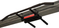 Firstlaw Fitness 600 LBS Limit - I-Beam Pull Up Bar - Bent Bar – RED - Rubber Grips