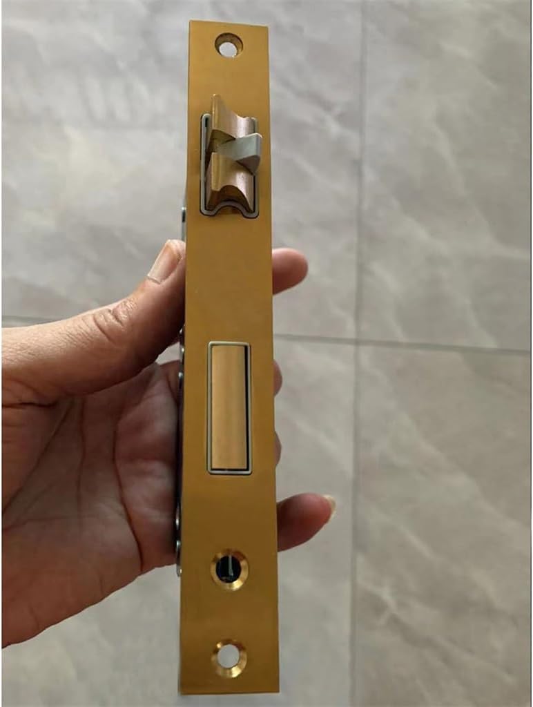 Opening Entry Brass Latch Solid Wooden Gate Lock