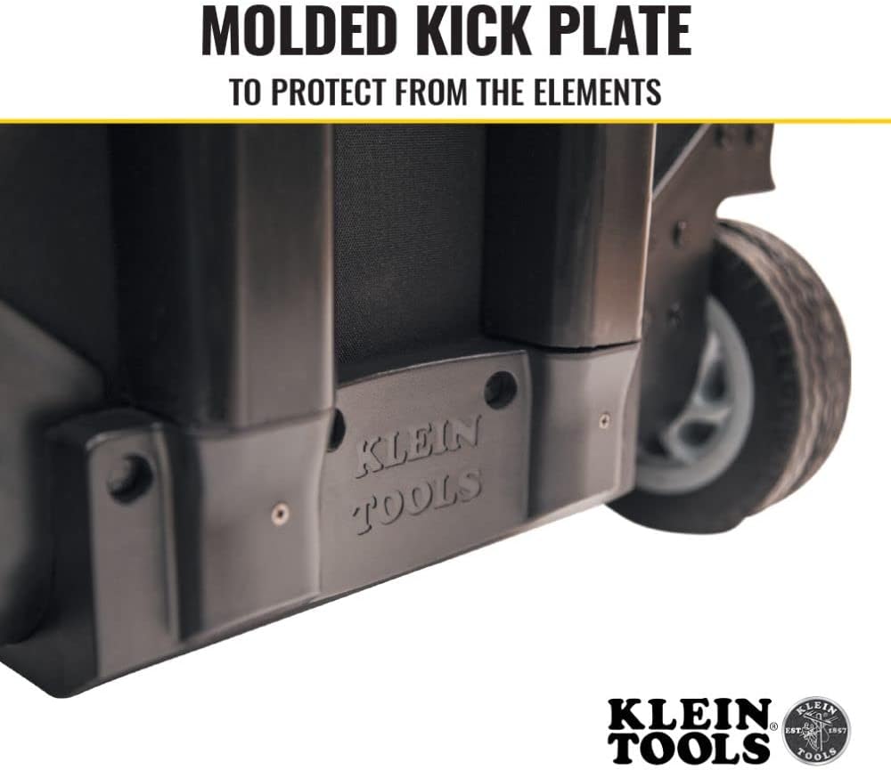 Klein Tools Tool Storage Bundle with Rolling Tool Bag, Multi-Bit Screwdriver/Nut Driver and Accessories