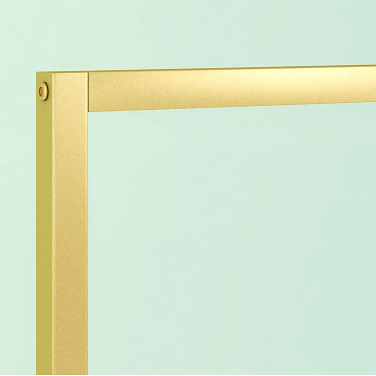 Heavy-Duty Garment Rack - Gold Clothing Display Stand, Freestanding Metal nizer for Retail & Home Use, Perfect for Drying & Storing Clothes, Stylish Storage Solution