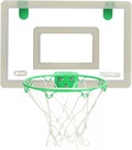 Indoor Mini Basketball Hoop, Wall-Mounted Basketball Hoop That Glows in The Dark, with 2 Balls and Complete Basketball Accessories (Size : 17.9x12in)