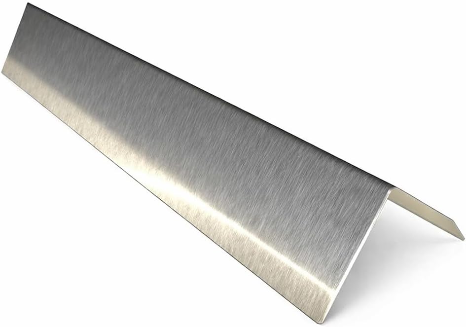 Stainless 2 x 2 x 94 Corner Guards, Pack of 10, Includes Adhesive