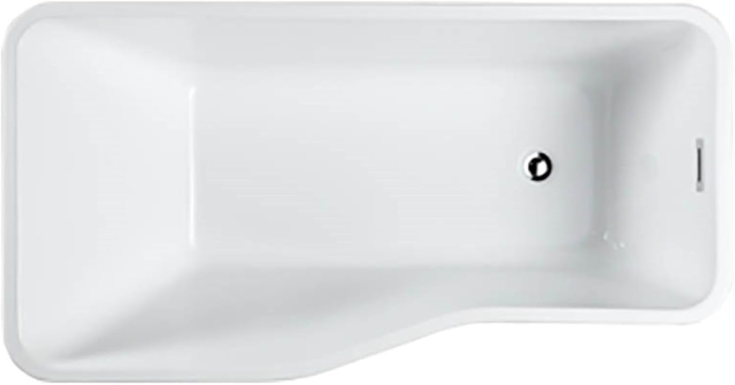 BA6818 Florence 59 inch Freestanding Bathtub in Glossy White