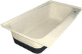 ICON 00479 Bath Tub with Right Hand Drain TU600RH - Colonial White