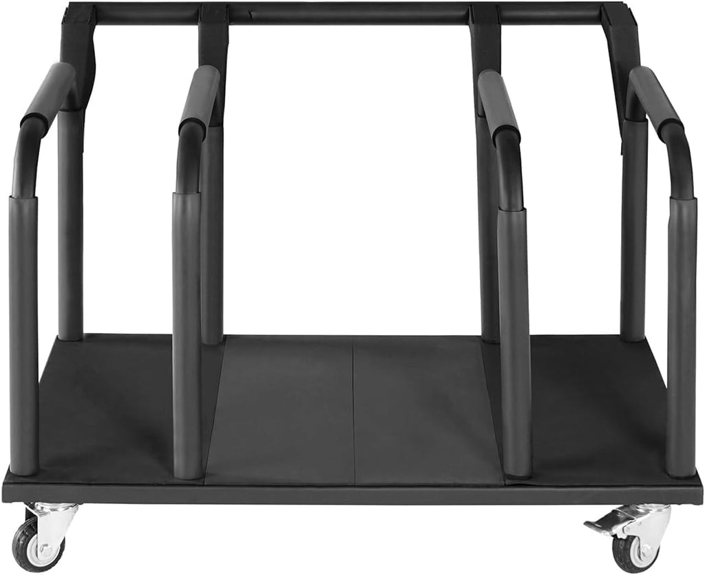 Hooke Road 4 Doors Storage Cart Rack Sliding Door Hanger Compatible with 2007-2026 Jeep Wrangler JK JL Gladiator JT & 2021-2026 Ford Bronco