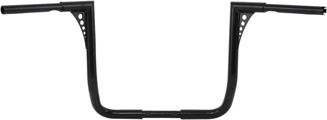 TCT-MOTORPARTS 16' Rise Ape Hangers Bars 1-1/4' Handlebars Fit for Harley Touring Electra Street Glide, Ultra Limited and Tri Glide models, Dressers, Baggers
