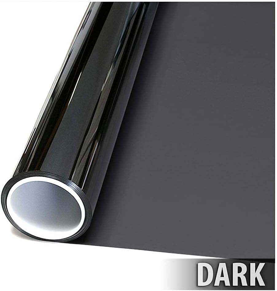 BDF NA20 Window Film Daytime Privacy and Sun Control Natural Black 20 (Dark) - 36in X 50ft