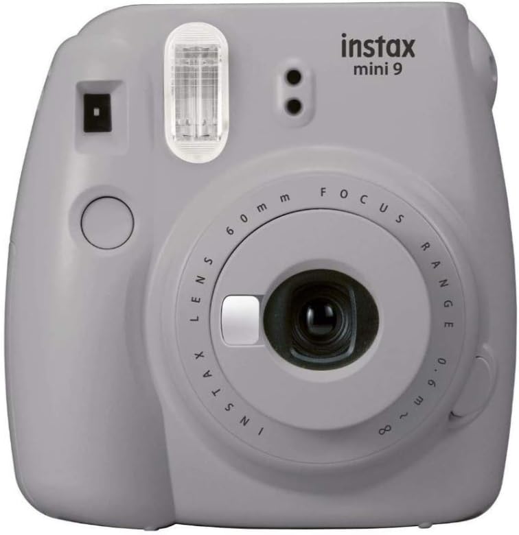Fujifilm instax Mini 9 Instant Film Camera (Light Gray)