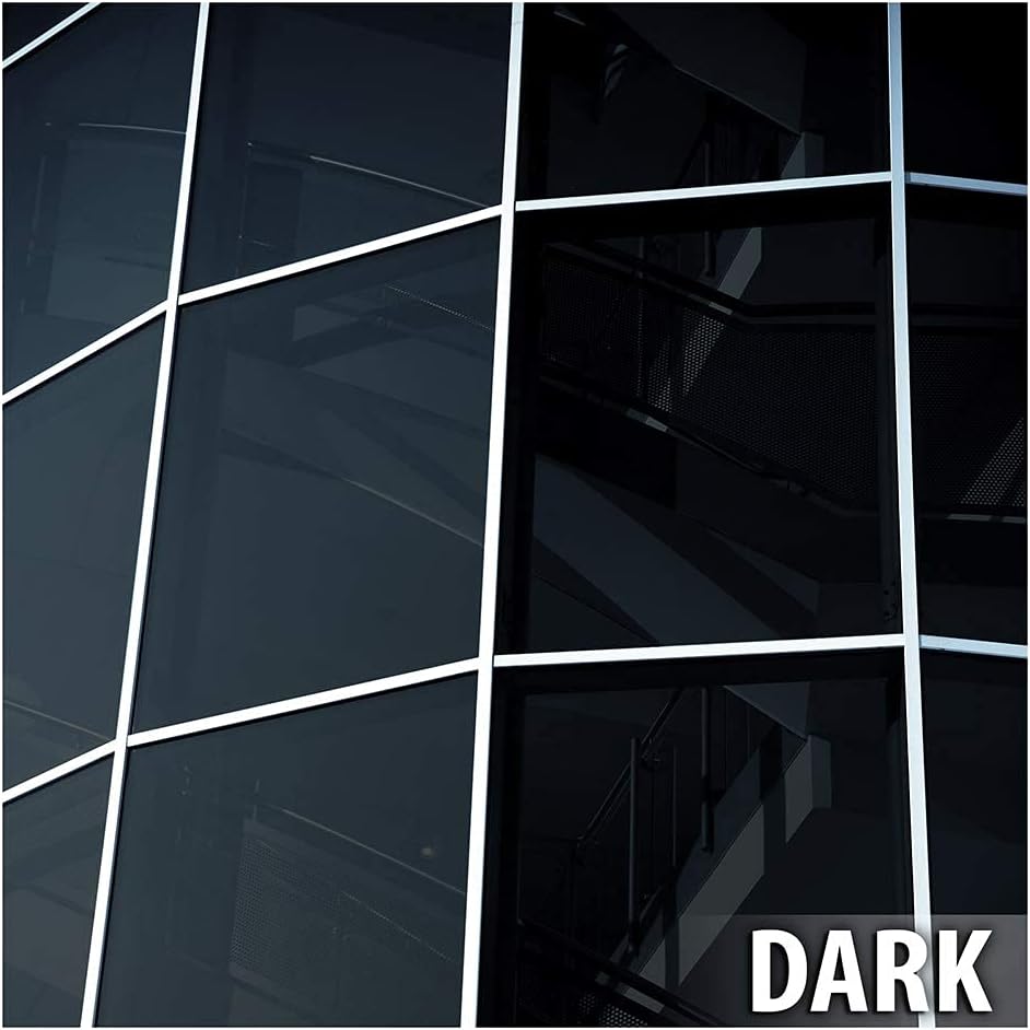BDF NA20 Window Film Daytime Privacy and Sun Control Natural Black 20 (Dark) - 24in X 100ft