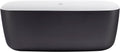 59' 100% Acrylic Freestanding Bathtub??Contemporary Soaking Tub??White Bathtub